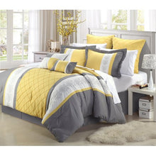 Load image into Gallery viewer, Chic Home 12-Piece Bed in a Bag Comforter Set - EK CHIC HOME