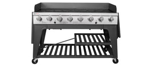Royal 8-Burner BBQ Gas Propane Grill Outdoor Large Party - EK CHIC HOME