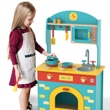 Load image into Gallery viewer, French Wooden Play Kitchen Set for Kids - EK CHIC HOME