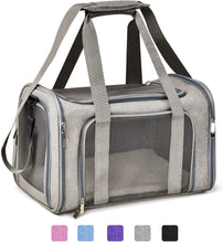 Load image into Gallery viewer, Airline Approved Large Soft-Sided Collapsible Pet Travel Carrier - EK CHIC HOME
