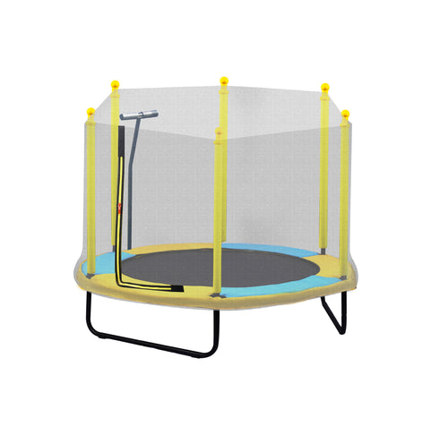 Kids Trampoline for Toddlers with Net, 60in - EK CHIC HOME