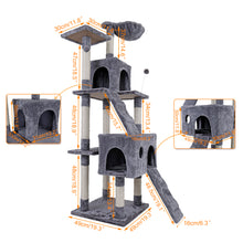 Load image into Gallery viewer, Luxury Furniture Pet Cat Tree Tower Climbing Shelf - EK CHIC HOME