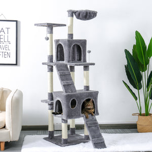 Luxury Furniture Pet Cat Tree Tower Climbing Shelf - EK CHIC HOME