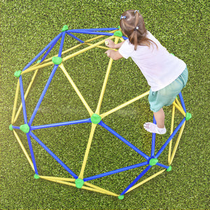 Kids Climbing Dome Jungle Gym - 6 ft Geometric Playground - EK CHIC HOME