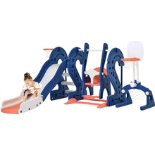 Load image into Gallery viewer, Toddler Slide and Swing Set 6 in 1, Kids Playground - EK CHIC HOME