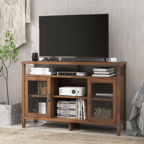 Farmhouse TV Stand Storage/Cabinet/Sideboard Entertainment Center - EK CHIC HOME