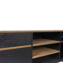 Load image into Gallery viewer, TV Stand for TVs up to 60 , TV Cabinet with 2 Drawer, Brown - EK CHIC HOME