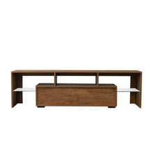 Load image into Gallery viewer, Living Room Furniture TV Stand Cabinet.Walnet,Black - EK CHIC HOME