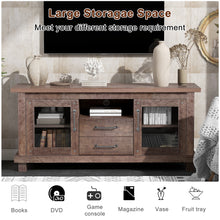 Load image into Gallery viewer, Retro Industrial Vintage TV Stand with Open Style Shelves - EK CHIC HOME