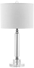 Load image into Gallery viewer, Deco Column Crystal 24.5-inch Table Lamp (Set of 2) - EK CHIC HOME
