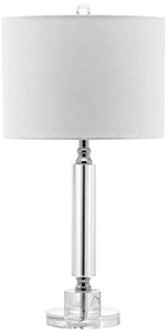 Deco Column Crystal 24.5-inch Table Lamp (Set of 2) - EK CHIC HOME