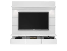 Load image into Gallery viewer, Theater Panel 2.2 Collection TV Stand with Drawers Floating Wall Theater Entertainment Center, 85.62&quot; L x 16.73&quot; D x 67.24&quot; H, White - EK CHIC HOME