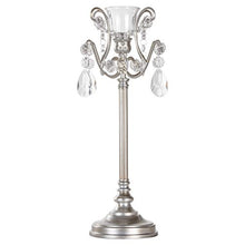 Load image into Gallery viewer, Tiffany 2-Piece Vintage Silver Metal Candelabra Set, Votive Candle Taper - EK CHIC HOME