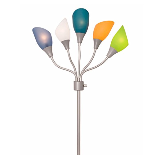 MEDUSA Multicolored Floor Lamp With Acrylic Shades - EK CHIC HOME