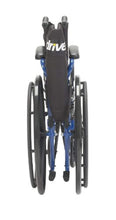 Load image into Gallery viewer, Blue Streak Wheelchair with Flip Back Desk Arms, Elevating Leg Rests - EK CHIC HOME