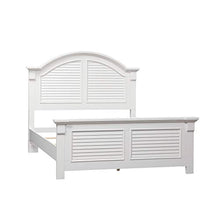Load image into Gallery viewer, Summer House I Queen Panel Bed, Oyster White - EK CHIC HOME