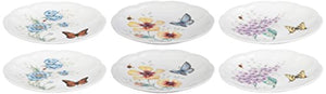 Lenox Butterfly Meadow Party Plates, Set of 6 - EK CHIC HOME