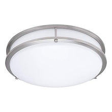 Load image into Gallery viewer, (6 Pack) 14-Inch Double Ring Dimmable LED Flush Mount Ceiling Light - EK CHIC HOME