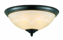 Load image into Gallery viewer, 2 Light Ceiling Light, Oil Rubbed Bronze - EK CHIC HOME