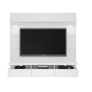 CHIC Designs 71" TV Stand in White Gloss - EK CHIC HOME