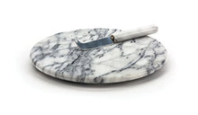 Load image into Gallery viewer, White Marble Cheese Board &amp; Knife - EK CHIC HOME