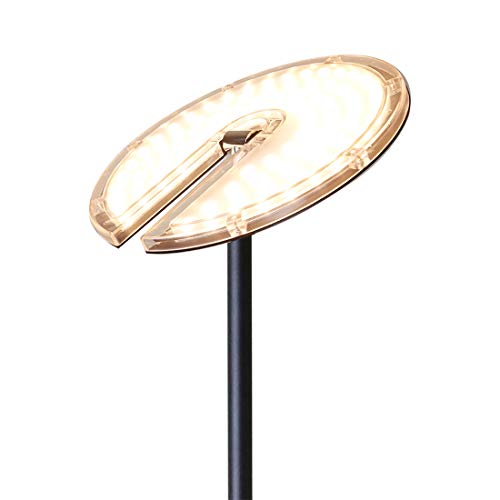 Dimmable LED Torchiere Floor Lamp 3-Level Adjustable - EK CHIC HOME