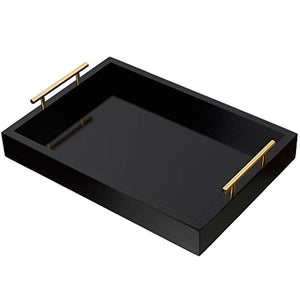 Elegant Scratch-Resistant Decorative Serving and Vanity Tray - EK CHIC HOME