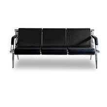 Load image into Gallery viewer, 3-Seat Reception PU Leather Sofa - Waiting Room Office - EK CHIC HOME