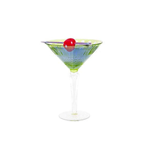 Glam Etched Martini Glasses, Set of 6 - EK CHIC HOME