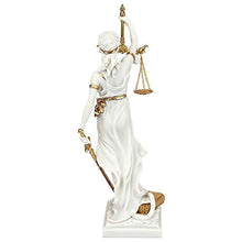 Load image into Gallery viewer, Themis Blind Lady of Justice Statue Lawyer Gift, 13 Inch - EK CHIC HOME
