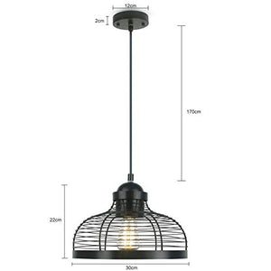 Modern One-Light Indoor Pendant Adjustable Farmhouse Lamp - EK CHIC HOME