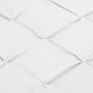 Pinch Pleat Comforter Set - Full/Queen - EK CHIC HOME