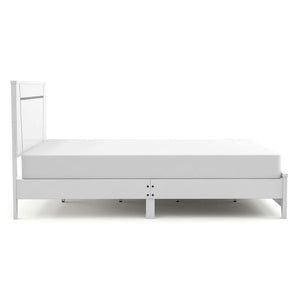 3-Piece White Solid Wood Bedroom Set - Cal King + 2 Nightstands - EK CHIC HOME
