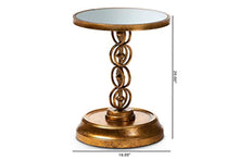 Load image into Gallery viewer, Tables One Size Antique Gold - EK CHIC HOME