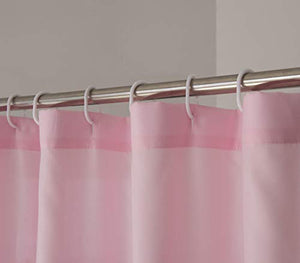 Ameritex Ruffle Shower Curtain Home Decor | Soft Polyester 72" x 72" - EK CHIC HOME