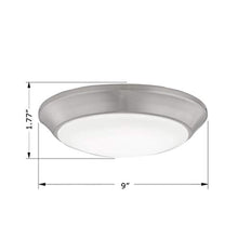 Load image into Gallery viewer, LED Flush Mount Ceiling Lighting Fixture, 9 Inch- 2-Pack - EK CHIC HOME