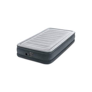 Comfort Plush Mid Rise Dura-Beam Airbed with Internal Electric Pump, Bed Height 13" - EK CHIC HOME