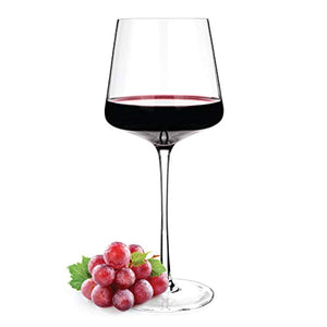 Crystal Wine Glasses 20.5-ounce, Set of 4 - Red or White Wine Large Glasses - EK CHIC HOME