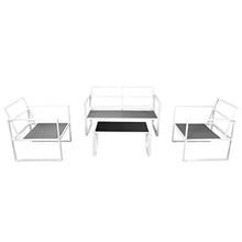 Load image into Gallery viewer, 4 Piece Outdoor Garden Sofa Sectional Set - EK CHIC HOME