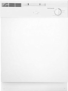 Frigidaire 4-Piece White Builder Package with 28" Top Freezer Refrigerator - EK CHIC HOME