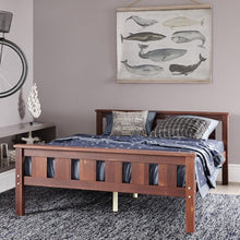 Load image into Gallery viewer, Full Size Bed, Multiple Finishes - EK CHIC HOME