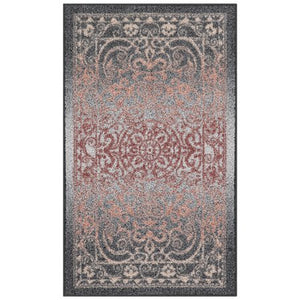 Medallion Textured Print Area Rug and Runner Collection - EK CHIC HOME