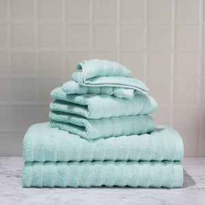 Texture 6-Piece Bath Towel Set - EK CHIC HOME