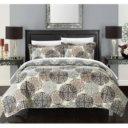 Chic Home 3-Piece Boho Quilt Set - EK CHIC HOME