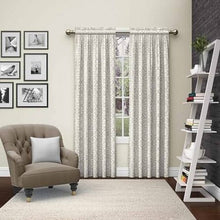 Load image into Gallery viewer, 56&#39;&#39; x 63&#39;&#39; 2 Pack Window Curtains in Charcoal - EK CHIC HOME