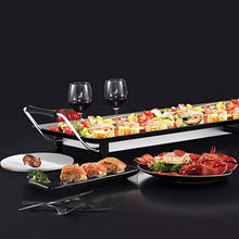 Load image into Gallery viewer, 35&quot; Electric Teppanyaki Table Top Grill Griddle BBQ Barbecue Nonstick - EK CHIC HOME