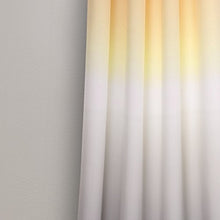 Load image into Gallery viewer, Lush Decor Ombre Fiesta Curtains Room Darkening Window Panel Set for Living, Dining, Bedroom (Pair), 84” x 52”, Yellow and Gray - EK CHIC HOME