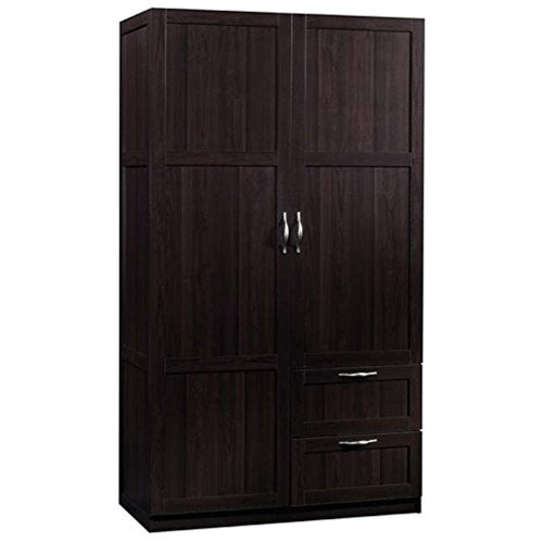 Wardrobe Armoire in Cinnamon Cherry - EK CHIC HOME