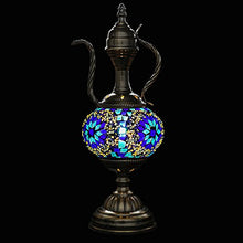 Load image into Gallery viewer, Handmade Mosaic Glass Table Lamp Moroccan Lantern - EK CHIC HOME