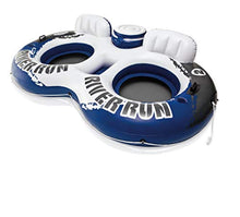 Load image into Gallery viewer, Inflatable Dual Purpose Kayak Paddles Boat Oars &amp; 2 Person Pool Tube Float - EK CHIC HOME